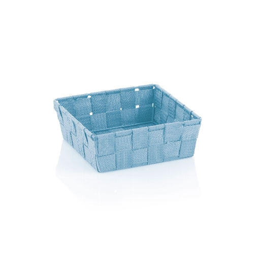 Opbevaringskurv Alvaro frost blå 19 x 19 cm.