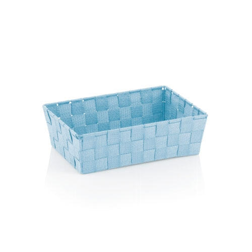 Frost blå opbevaringskurv Alvaro 29,5 x 20,5 cm.