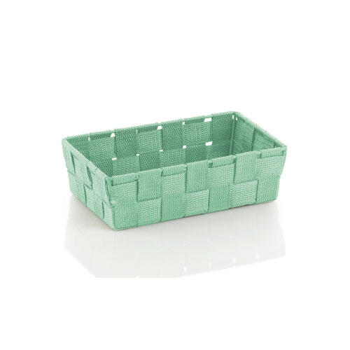 Opbevaringskurv Alvaro jadegrøn 23 x 15 cm.