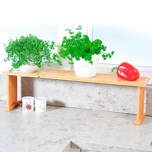 Køkkenbordshylde i bambus