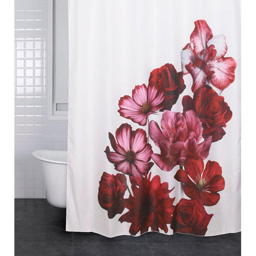 Bruseforhæng - Grande hvid 180 x 200 cm.