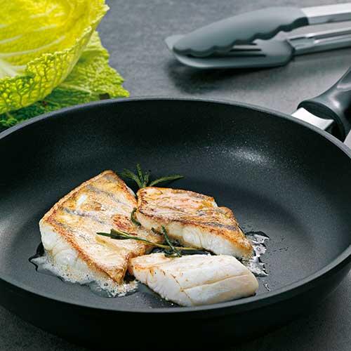 Stegepande aluminium - Sort Kerros 20 Ø