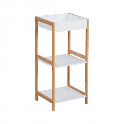 Reol i bambus og MDF - 3 hylder