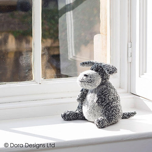 Dørstopper dyr hund - Round Fat Dog