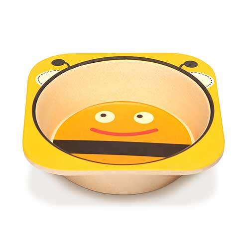 Dyb børnetallerken - Bi