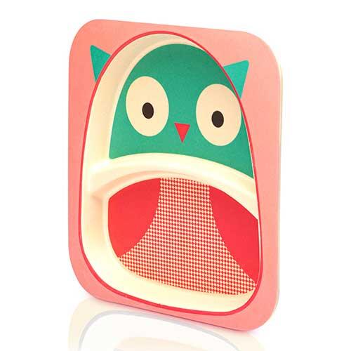 Børnetallerken - Ugle