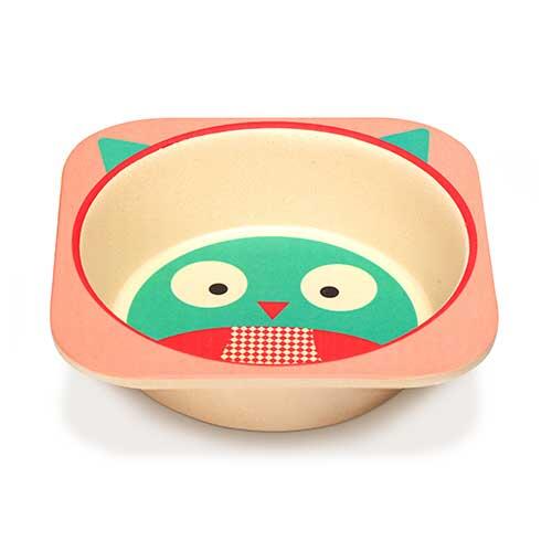 Dyb børnetallerken - Ugle