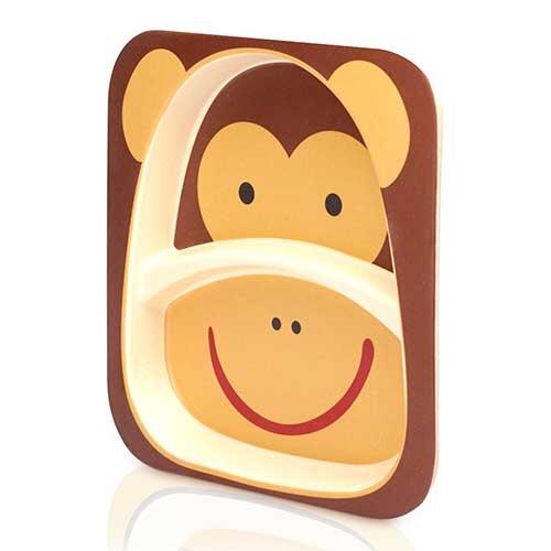 Børnetallerken - Abe