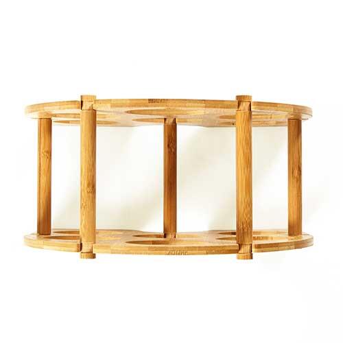 Bambus vinreol - 6 flasker