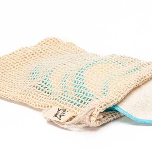 Rondeller bambus - Blå 12 stk.