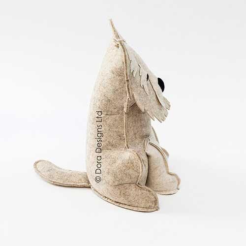 Westie dørstopper hund