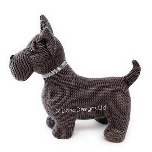 Scottie dørstopper hund