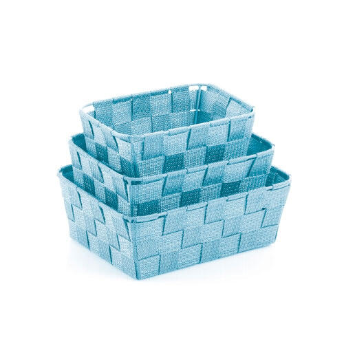 Kurvesæt Alvaro - Frost blå 3 stk.