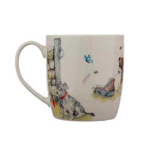 Krus i porcelæn - Hunde