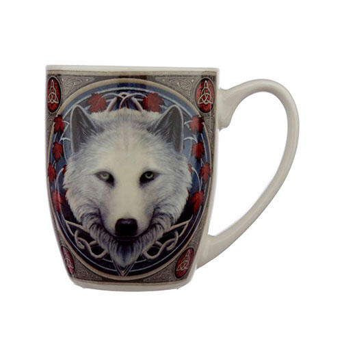 Porcelænskrus - Guardian Wolf