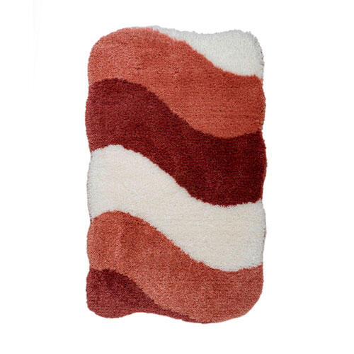 Bademåtte Trio pink - 60 x 100 cm.