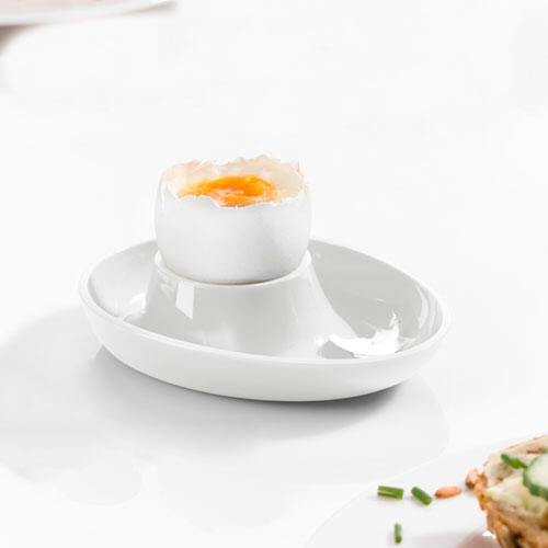 Æggebæger Columbus - Hvid