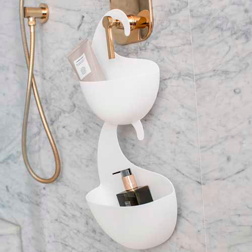 Surf ophæng til bruser - Hvid XL