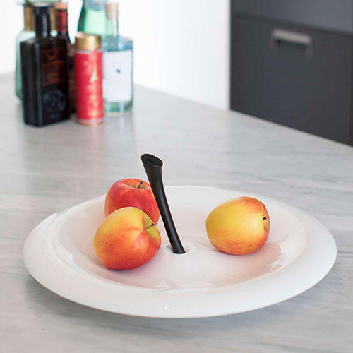 Big Apple frugtskål - Hvid