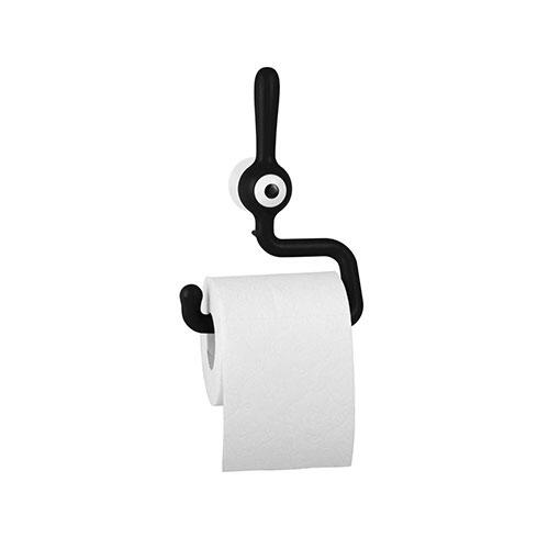 Toiletpapirholder til væg - Sort Toq