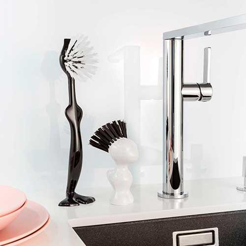 Tweetie grøntsagsbørste - Hvid