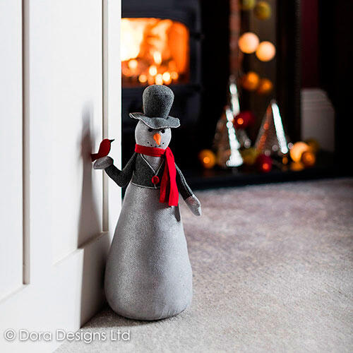 Jule dørstopper - Snemand