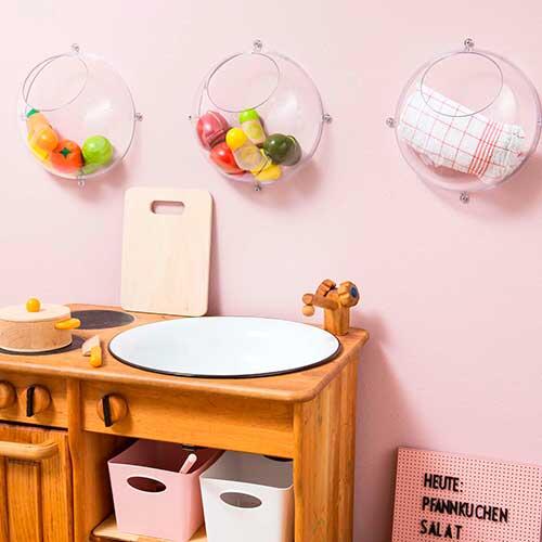 Vægbeholdere Orion - Krystalklar 2'er sæt