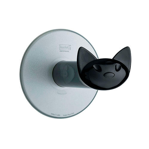 Toiletpapirholder til væg - Transparent grå Miaou