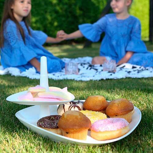 Betty snackbakke - Hvid