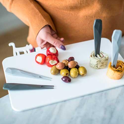 Snack gafler Club - Grå