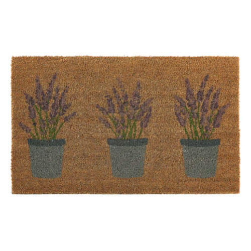 Kokosmåtte Lavender - 45 x 75 cm.