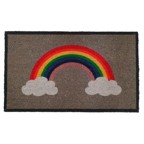 Kokosmåtte Rainbow - 45 x 75 cm.