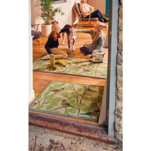 Hug Rug løber - Birds 2