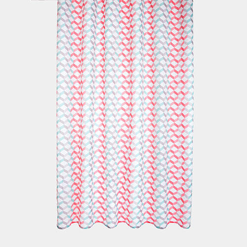 Badeforhæng Cube 180 x 200 cm.