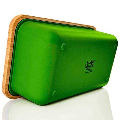 Brødboks grøn 2-i-1