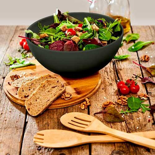 Bæredygtig skål med låg - Small sort