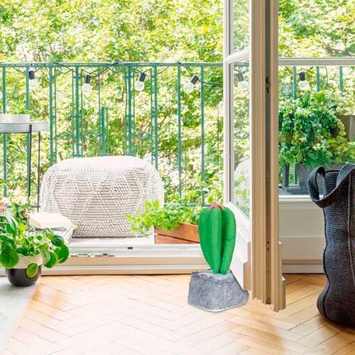 Dørstopper kaktus 32 x 14 x 14 cm.