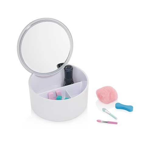 Tilda makeup boks med spejl - Hvid