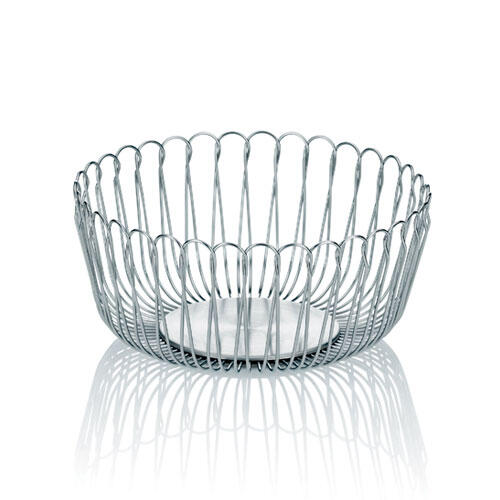Frugtkurv i rustfrit stål - Prato 10 x 21,5 cm.