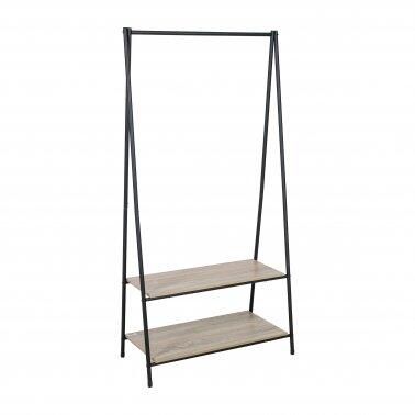 Tøjstativ i træ og metal