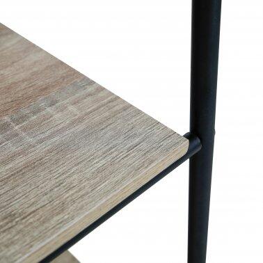 Robust tøjstativ i træ og metal