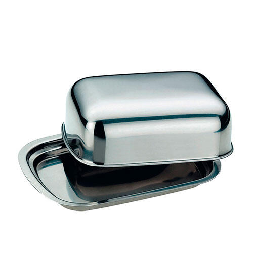 Smørboks i rustfrit stål