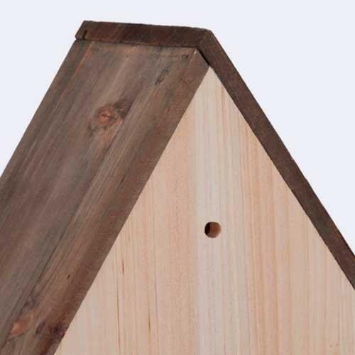 Insekthotel til ophæng - 37 x 26 x 11 cm.