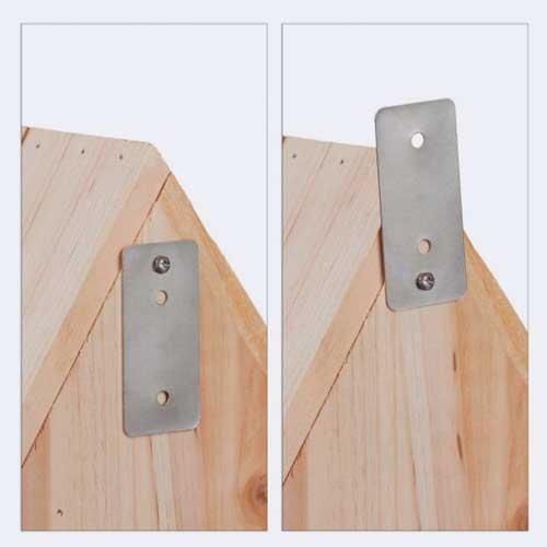 Insekthotel til ophæng - 30 x 25 x 11 cm.