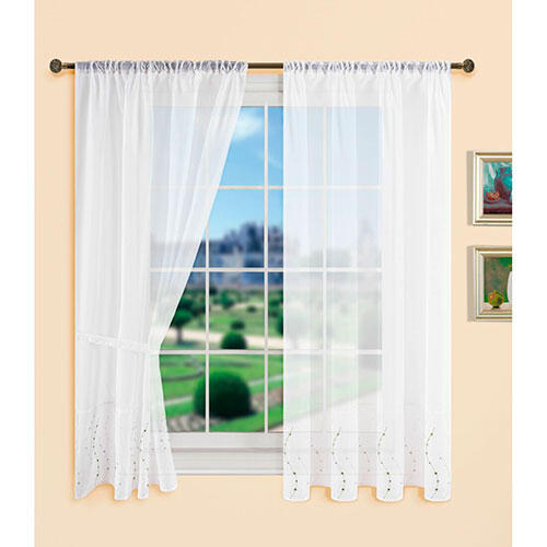 Komplet gardinsæt - Point grøn