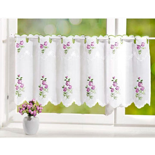 Cafegardin rose motiv 45 x 115 cm.