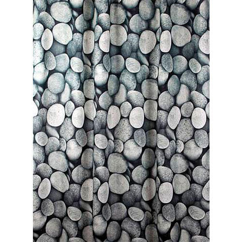 Badeforhæng Småsten 180 x 200 cm.