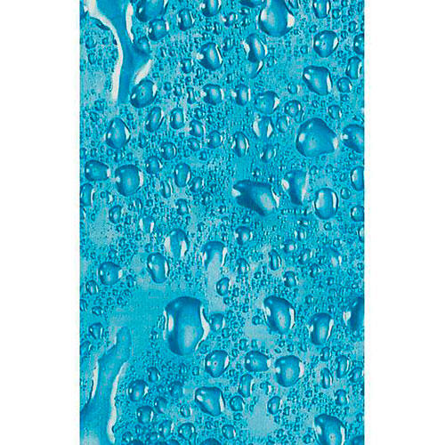 Badeforhæng Water 180 x 200 cm. - Blå