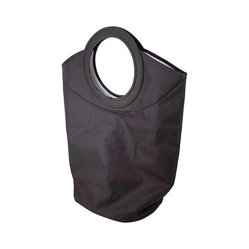 Vasketøjskurv med magnetiske håndtag - Sort mellem