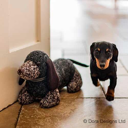 Dørstopper hund - Weenie Dachshund